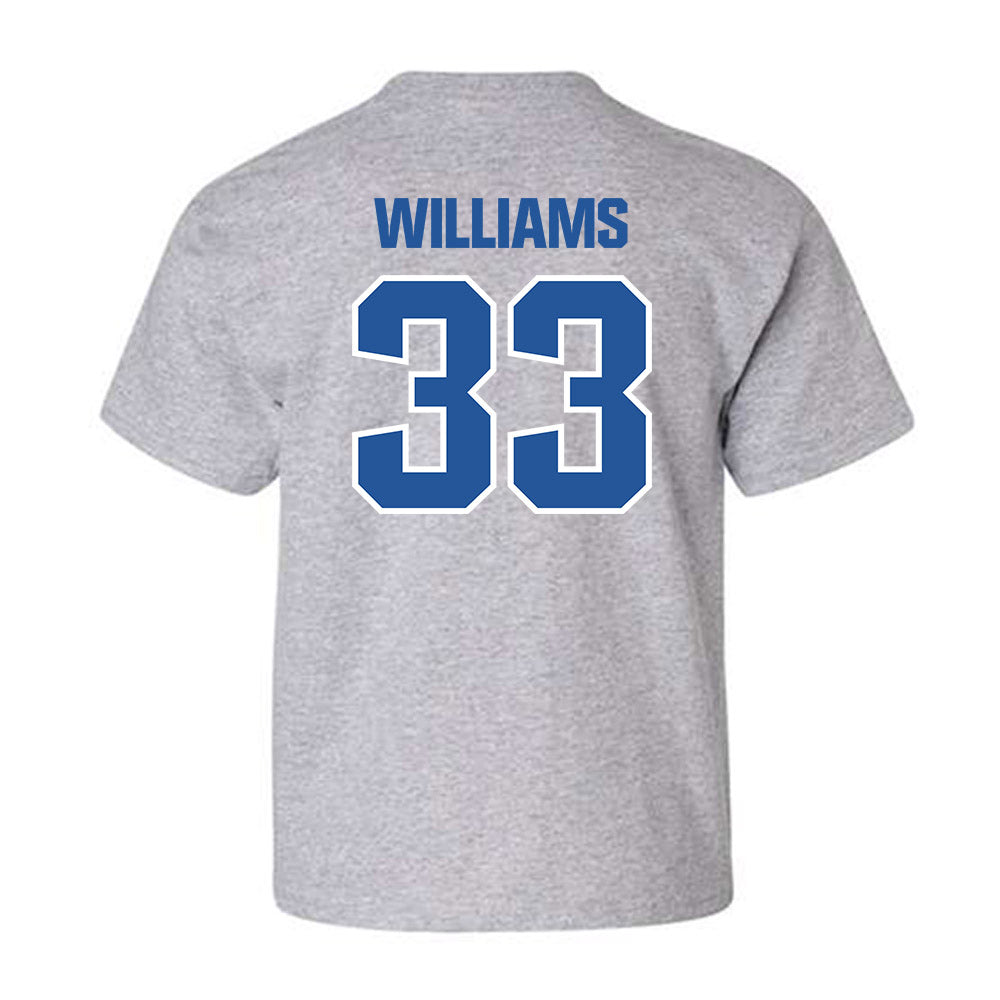 Hampton - NCAA Football : Zane Williams - Classic Shersey Youth T-Shirt-1