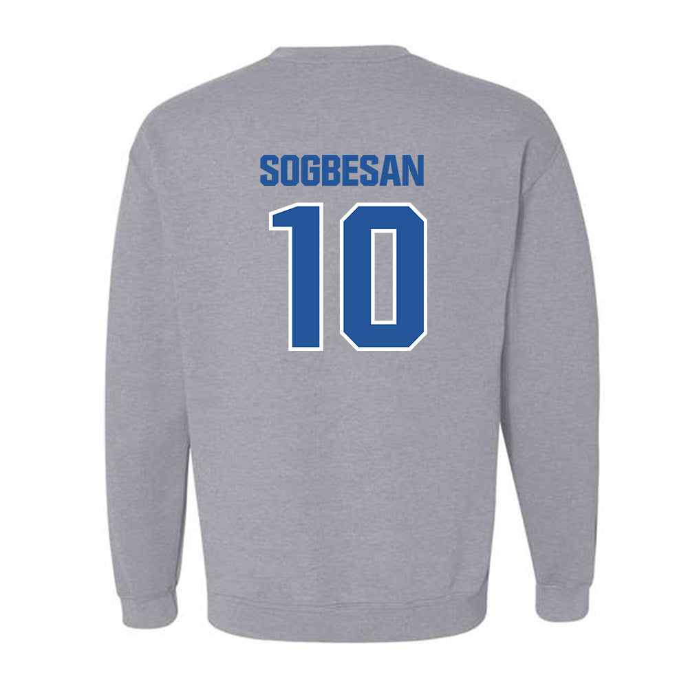 Hampton - NCAA Football : Korede Sogbesan - Classic Shersey Crewneck Sweatshirt-1