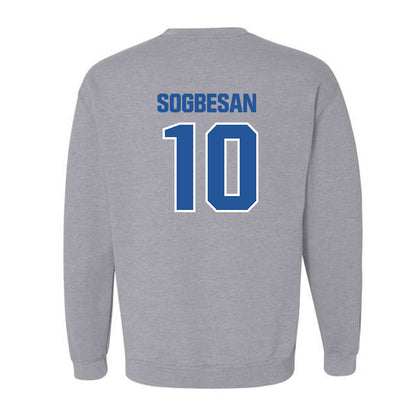 Hampton - NCAA Football : Korede Sogbesan - Classic Shersey Crewneck Sweatshirt-1
