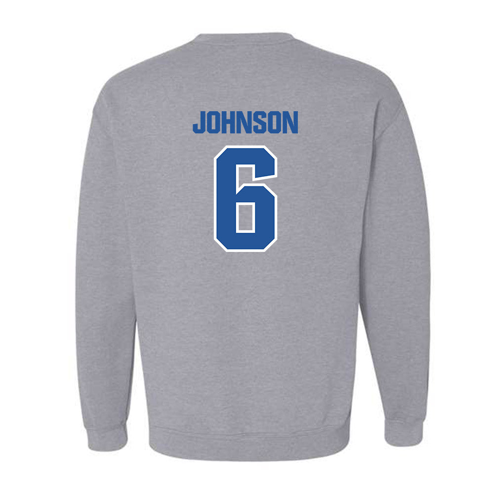 Hampton - NCAA Softball : Amani Johnson - Classic Shersey Crewneck Sweatshirt-1