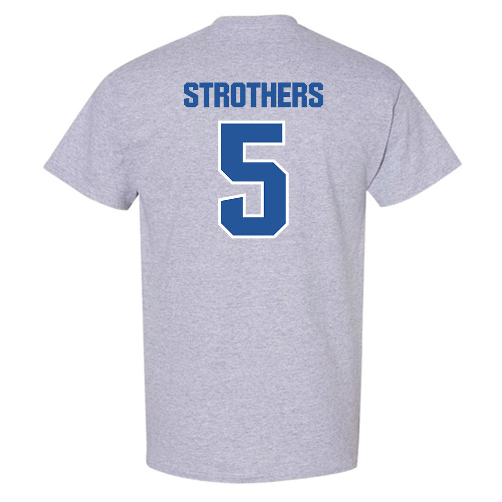 Hampton - NCAA Men's Basketball : Etienne Strothers - Classic Shersey T-Shirt-1
