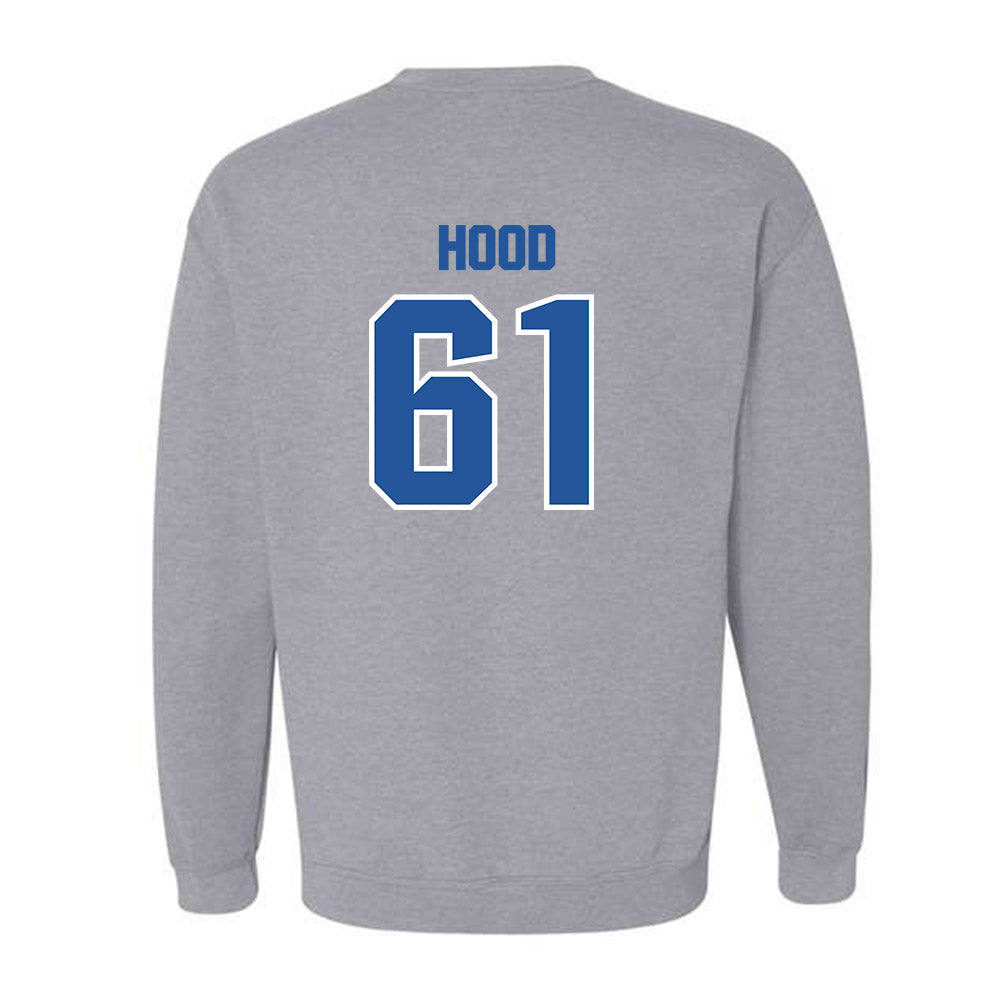Hampton - NCAA Football : Christian Hood - Classic Shersey Crewneck Sweatshirt-1