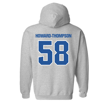 Hampton - NCAA Football : Tyher Howard-Thompson - Classic Shersey Hooded Sweatshirt-1