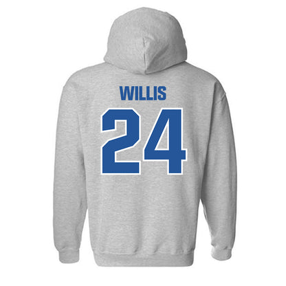 Hampton - NCAA Football : Marqwae Willis - Classic Shersey Hooded Sweatshirt-1