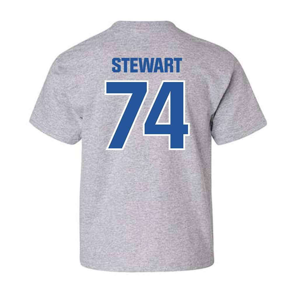 Hampton - NCAA Football : Damaurius Stewart - Classic Shersey Youth T-Shirt-1