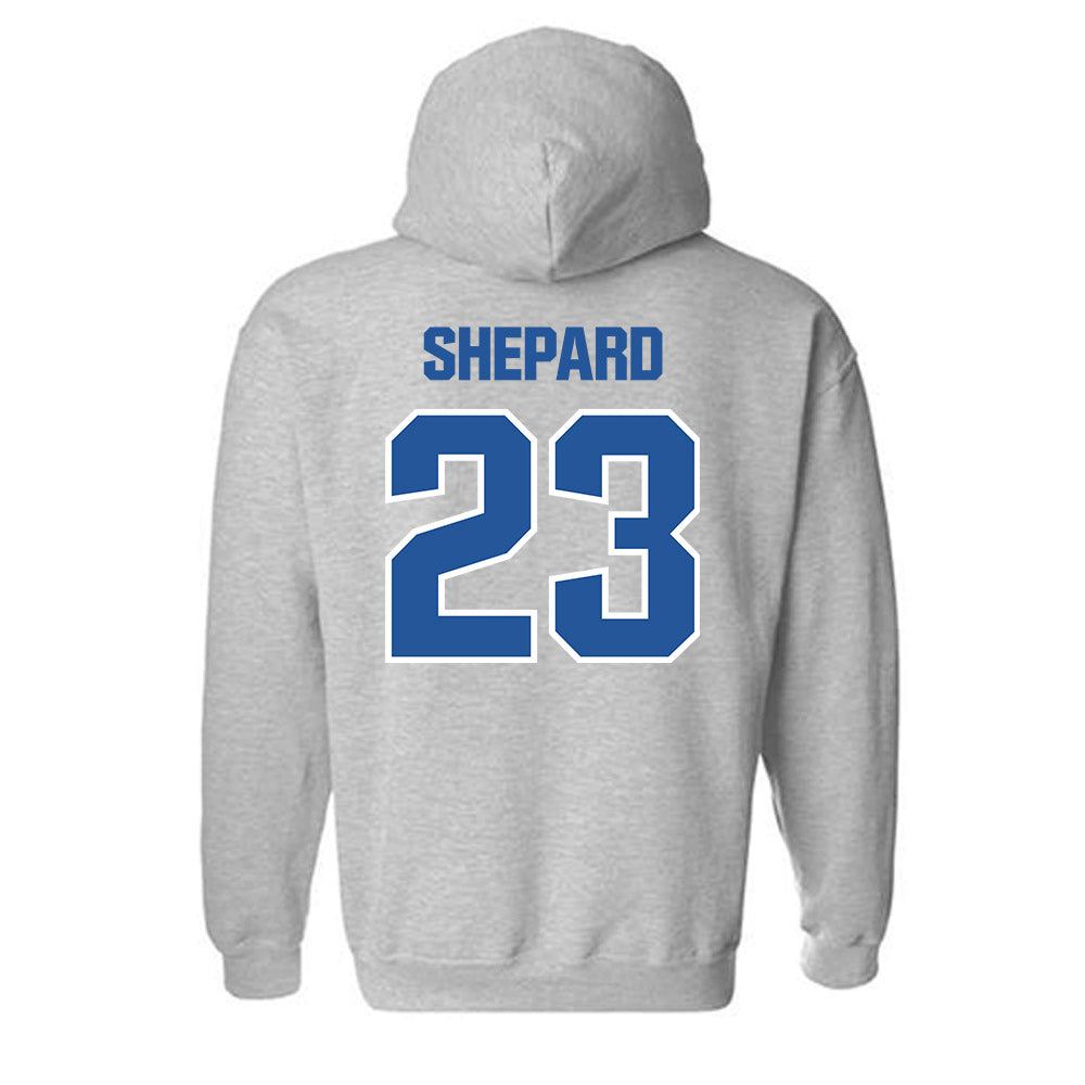 Hampton - NCAA Football : Donovan Shepard - Classic Shersey Hooded Sweatshirt-1