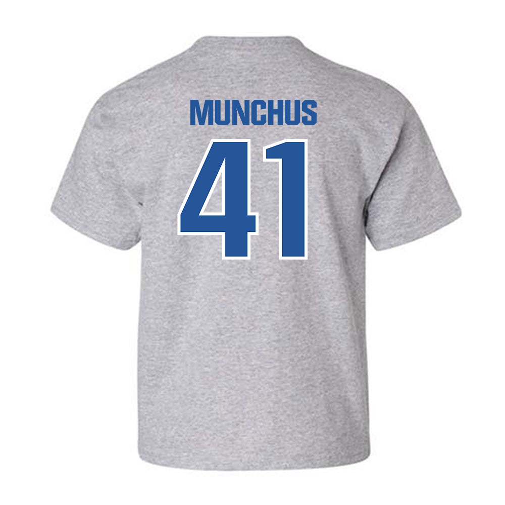 Hampton - NCAA Men's Lacrosse : Davis Munchus - Classic Shersey Youth T-Shirt-1
