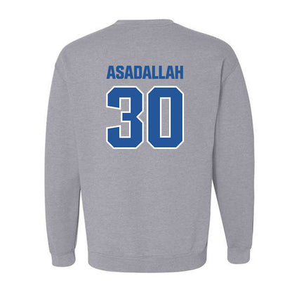 Hampton - NCAA Men's Basketball : Hamza Asadallah - Classic Shersey Crewneck Sweatshirt-1