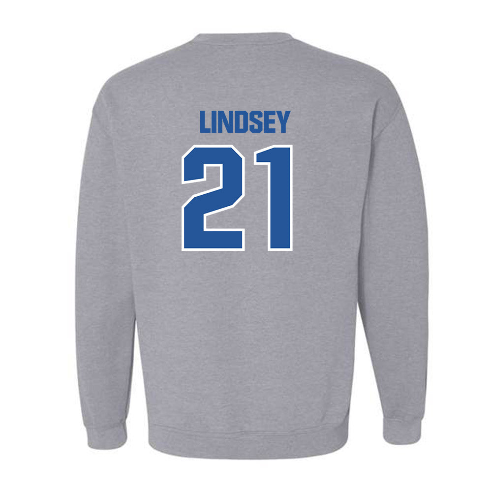 Hampton - NCAA Football : JaSean Lindsey - Classic Shersey Crewneck Sweatshirt-1