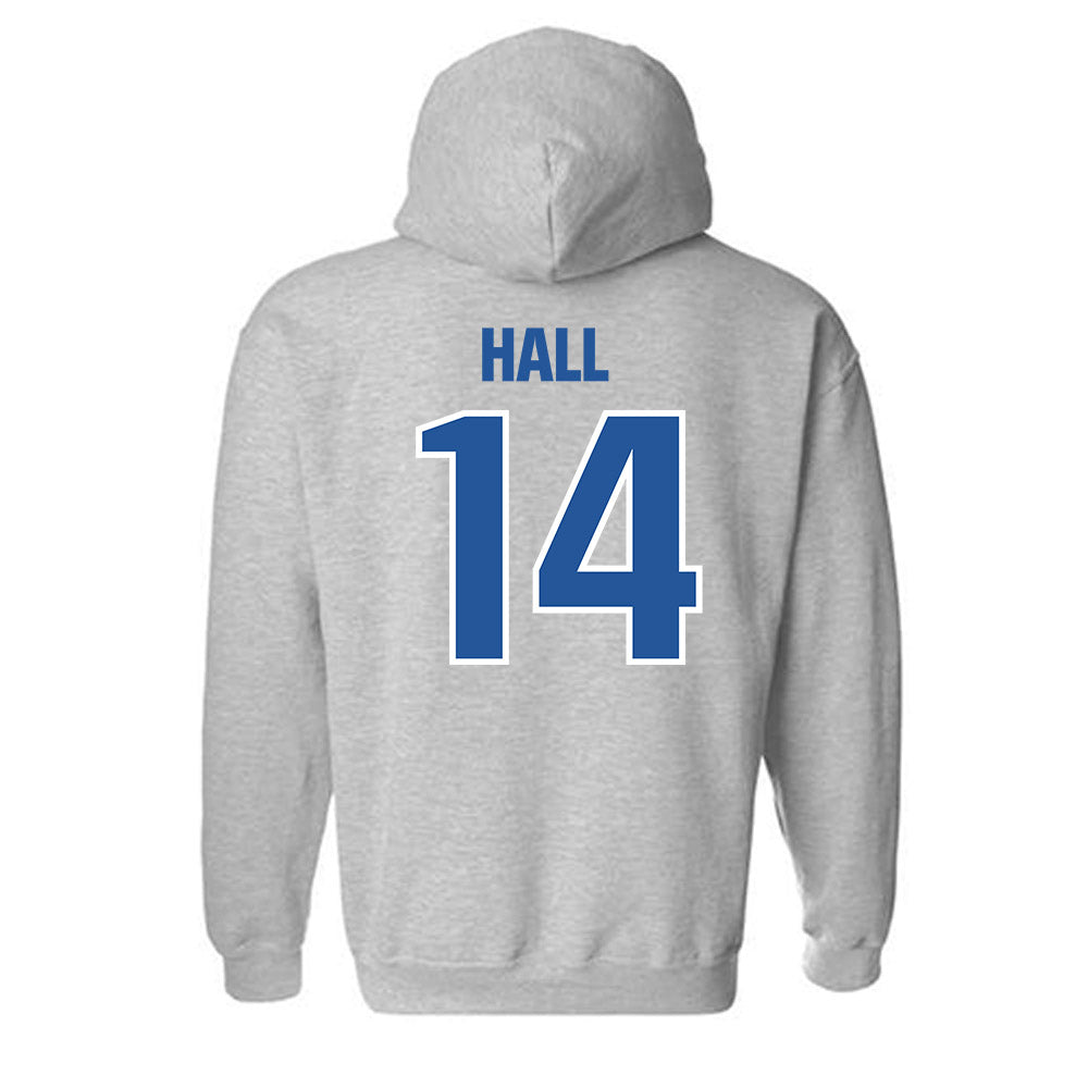 Hampton - NCAA Football : Breshun Hall - Classic Shersey Hooded Sweatshirt-1