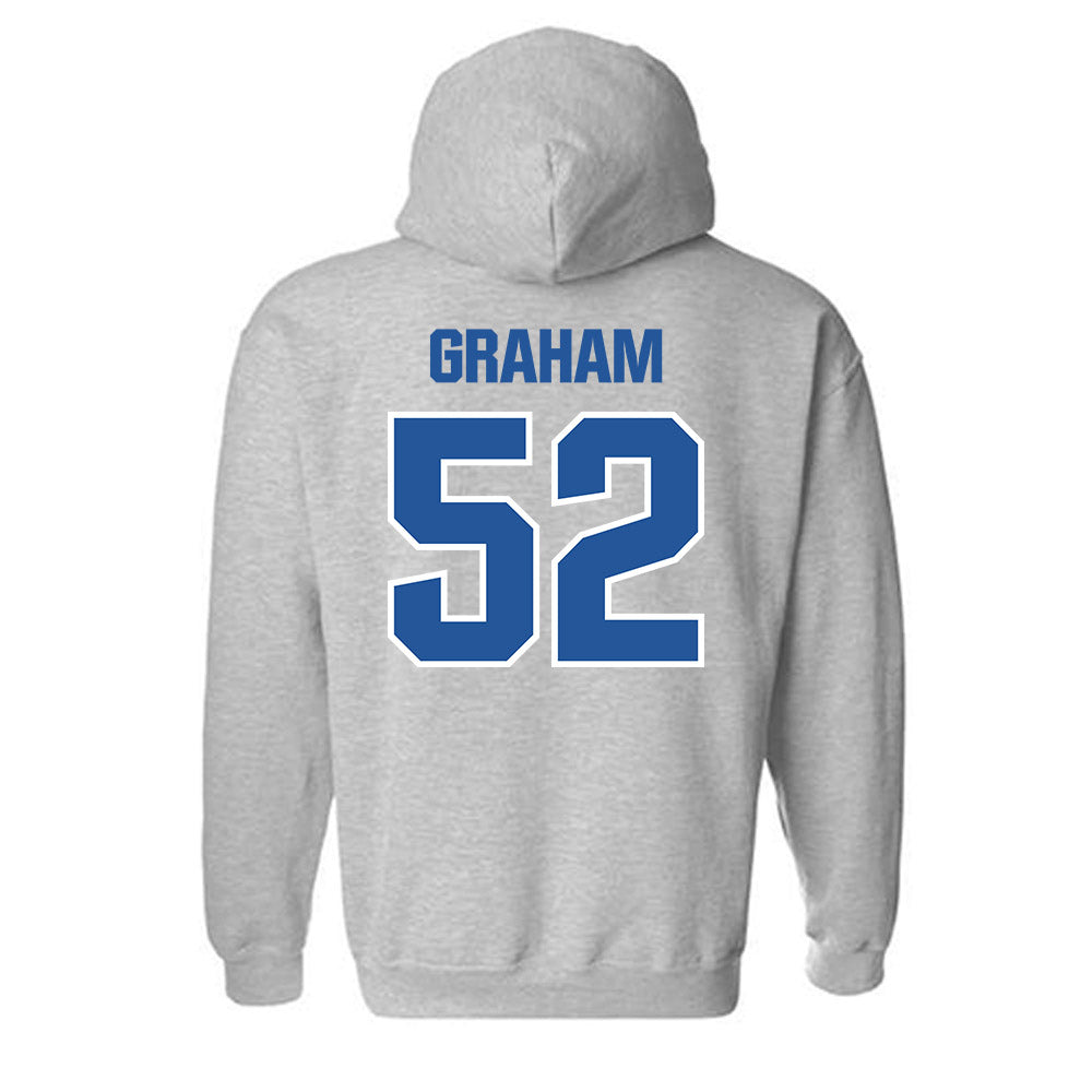 Hampton - NCAA Football : Camden Graham - Classic Shersey Hooded Sweatshirt-1