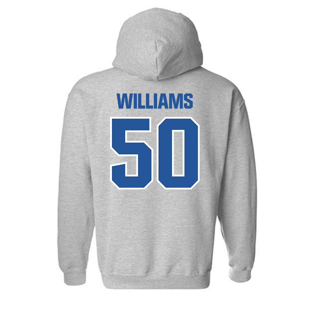 Hampton - NCAA Football : John Williams - Classic Shersey Hooded Sweatshirt-1
