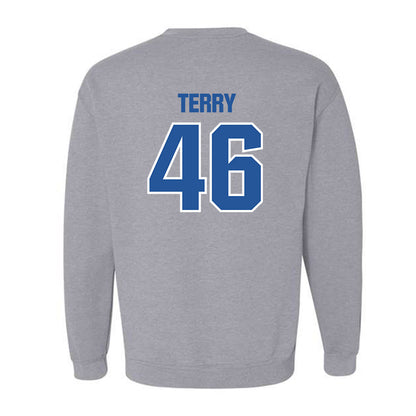 Hampton - NCAA Football : Derien Terry - Classic Shersey Crewneck Sweatshirt-1