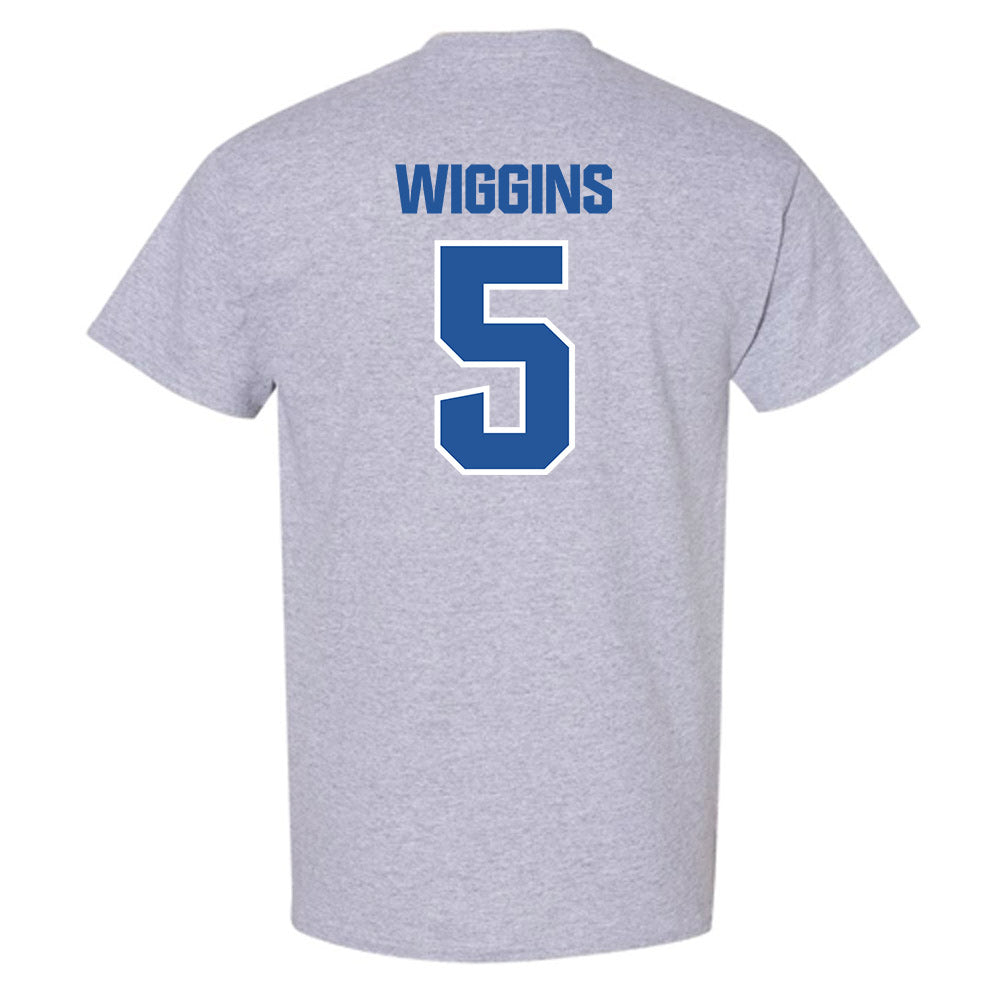 Hampton - NCAA Women's Basketball : Diamond Wiggins - Classic Shersey T-Shirt-1