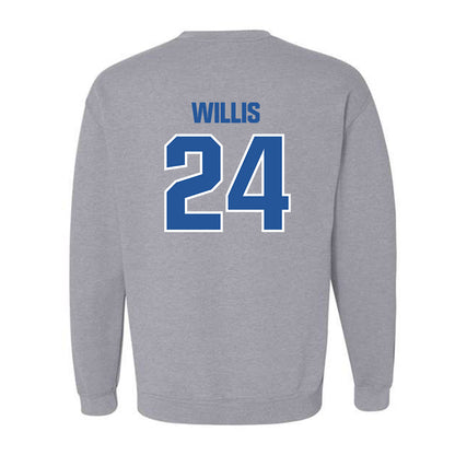 Hampton - NCAA Football : Marqwae Willis - Classic Shersey Crewneck Sweatshirt-1