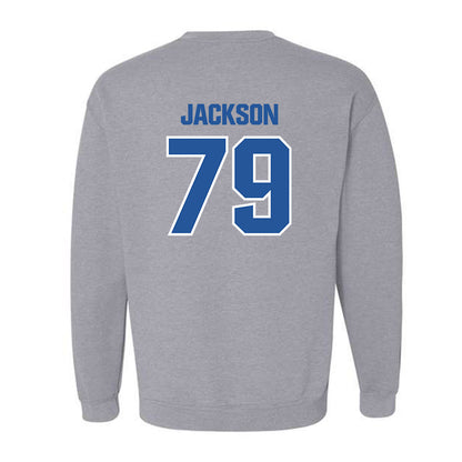 Hampton - NCAA Football : Collen Jackson - Classic Shersey Crewneck Sweatshirt-1