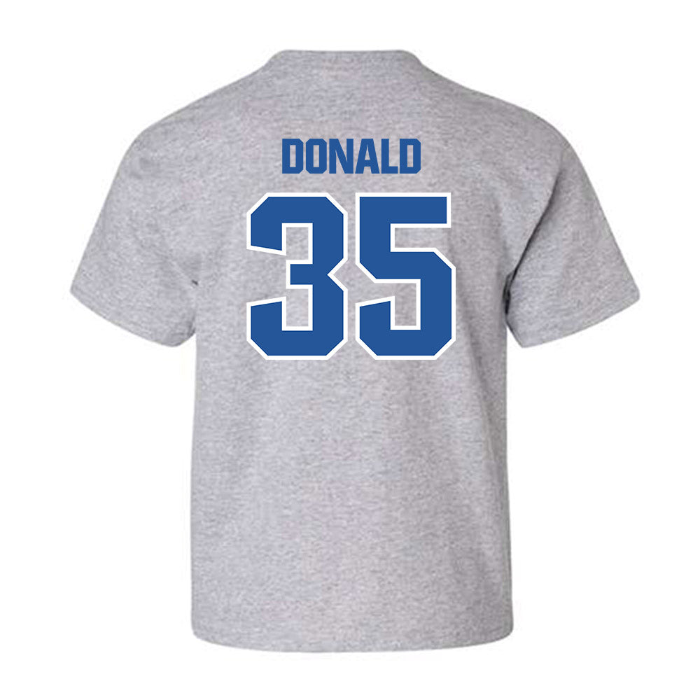 Hampton - NCAA Football : Kam Donald - Classic Shersey Youth T-Shirt-1