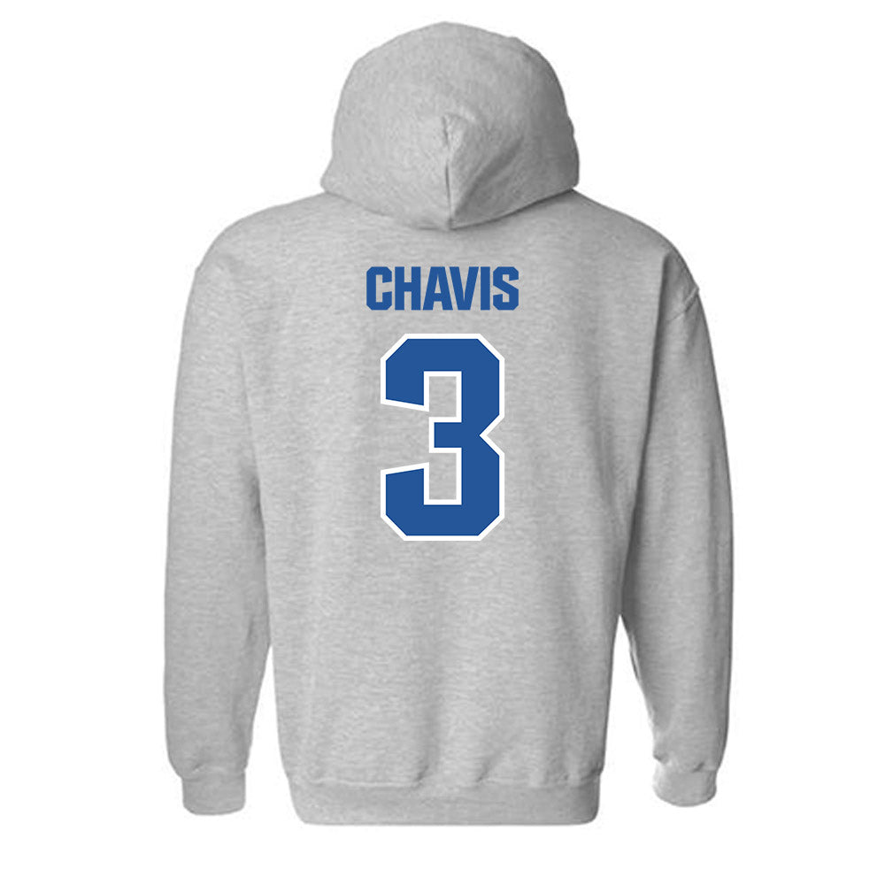 Hampton - NCAA Football : Jahkei Chavis - Classic Shersey Hooded Sweatshirt-1