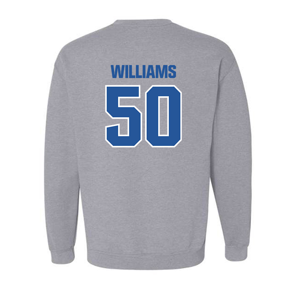 Hampton - NCAA Football : John Williams - Classic Shersey Crewneck Sweatshirt-1