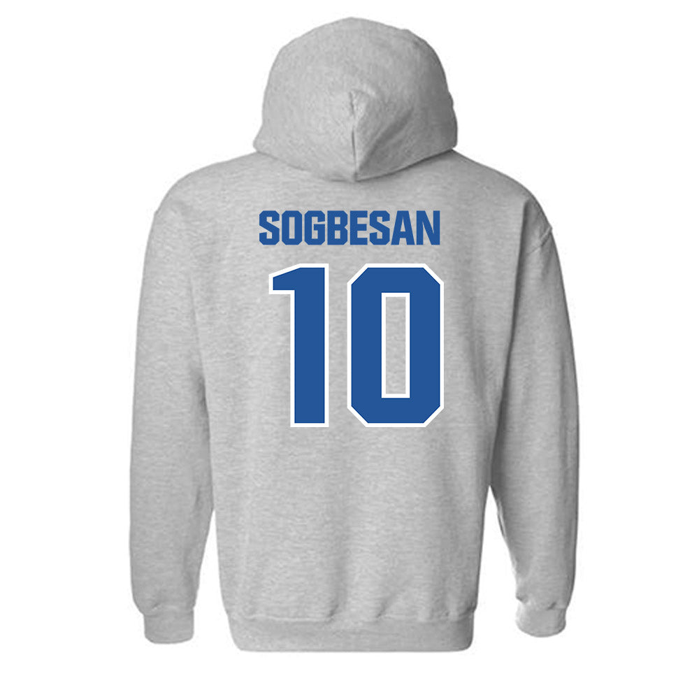 Hampton - NCAA Football : Korede Sogbesan - Classic Shersey Hooded Sweatshirt-1