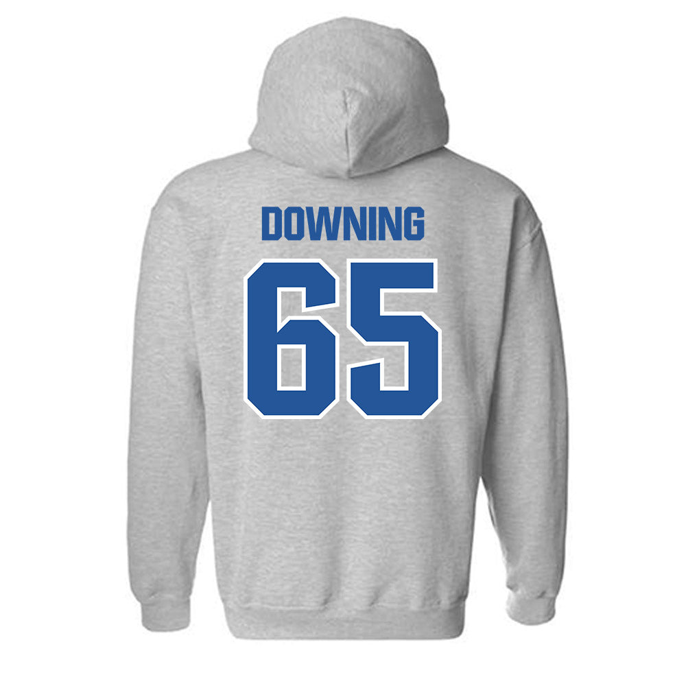 Hampton - NCAA Football : Josiah Downing - Classic Shersey Hooded Sweatshirt-1