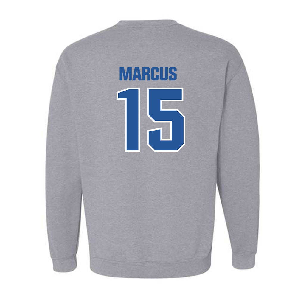 Hampton - NCAA Football : Temond Marcus - Classic Shersey Crewneck Sweatshirt-1