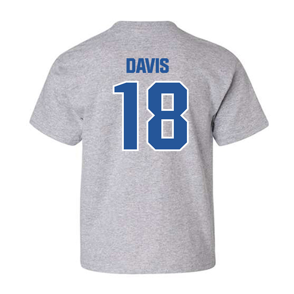 Hampton - NCAA Football : Iman Davis - Classic Shersey Youth T-Shirt-1