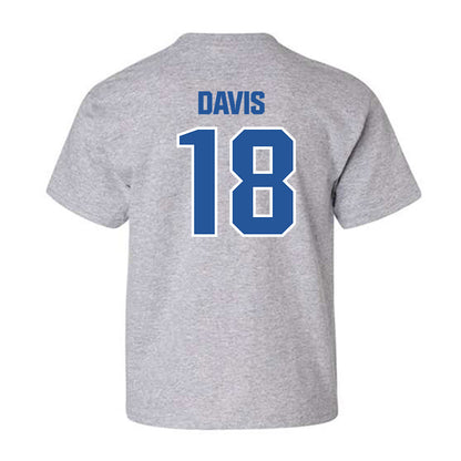 Hampton - NCAA Football : Iman Davis - Classic Shersey Youth T-Shirt-1