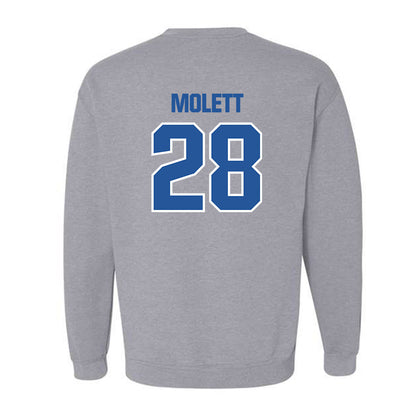 Hampton - NCAA Football : Kyle Molett - Classic Shersey Crewneck Sweatshirt-1