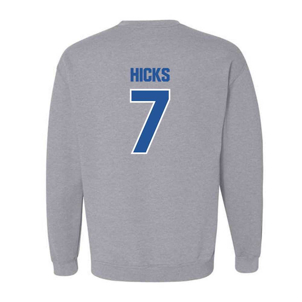 Hampton - NCAA Football : William Hicks - Classic Shersey Crewneck Sweatshirt-1