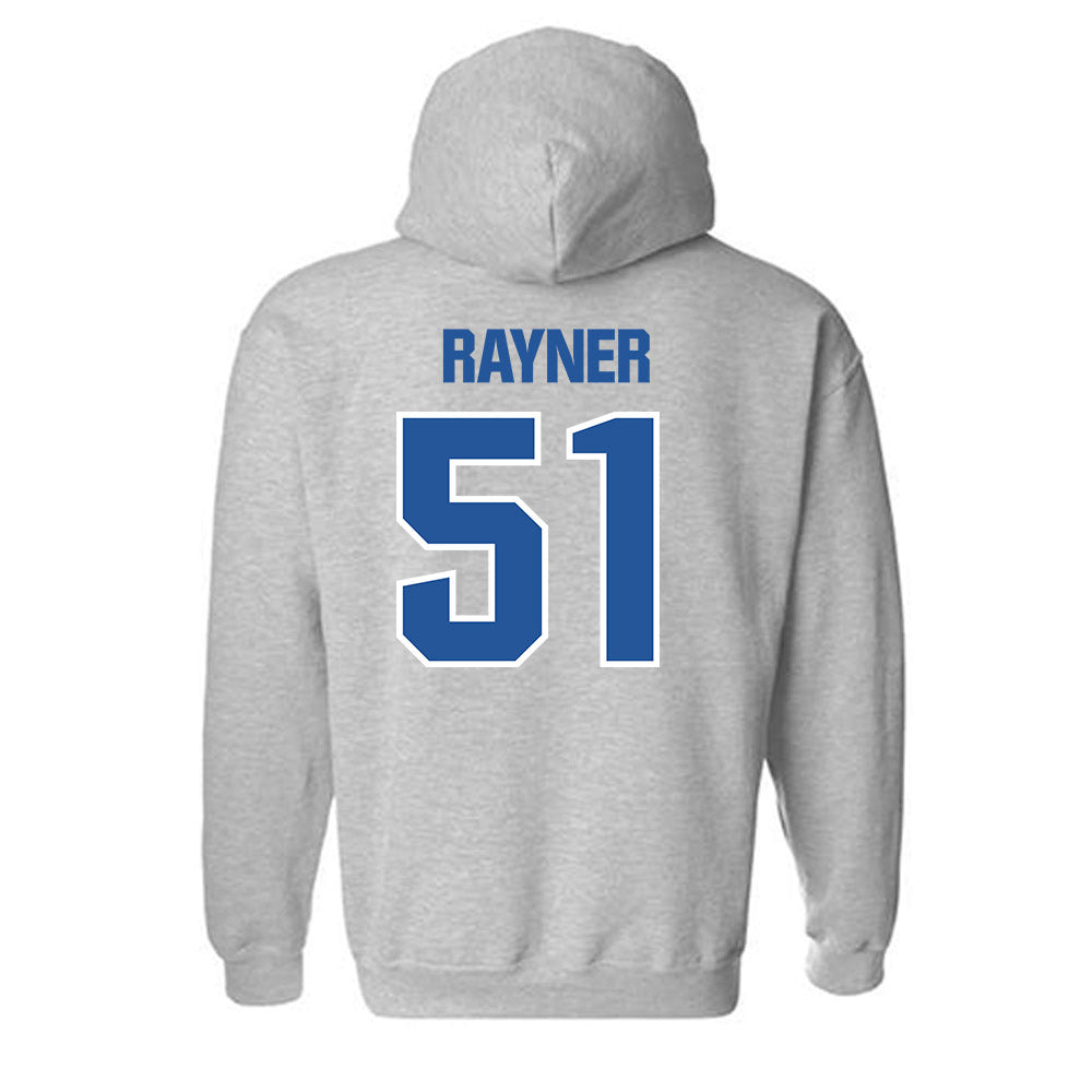 Hampton - NCAA Football : Jordan Rayner - Classic Shersey Hooded Sweatshirt-1