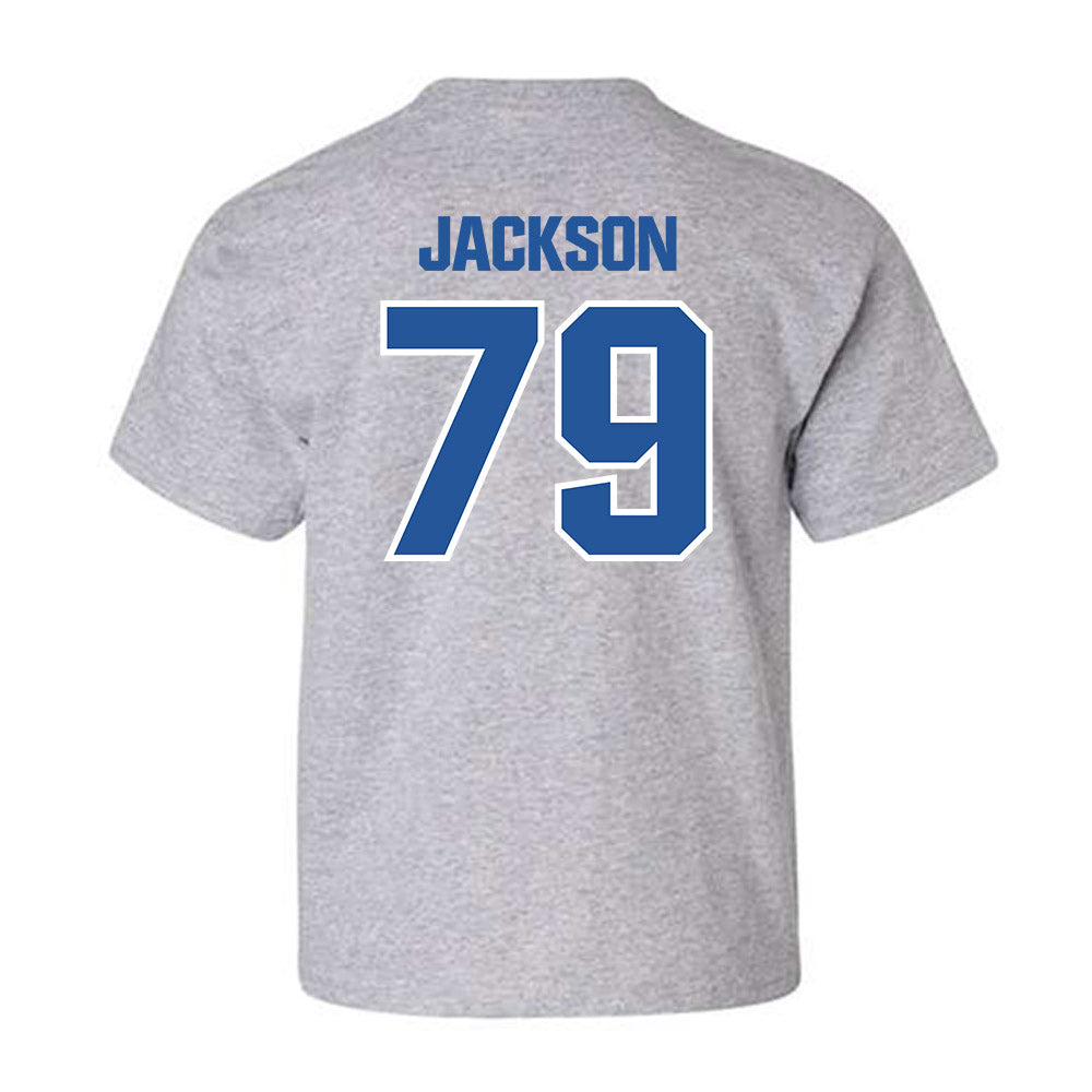 Hampton - NCAA Football : Collen Jackson - Classic Shersey Youth T-Shirt-1
