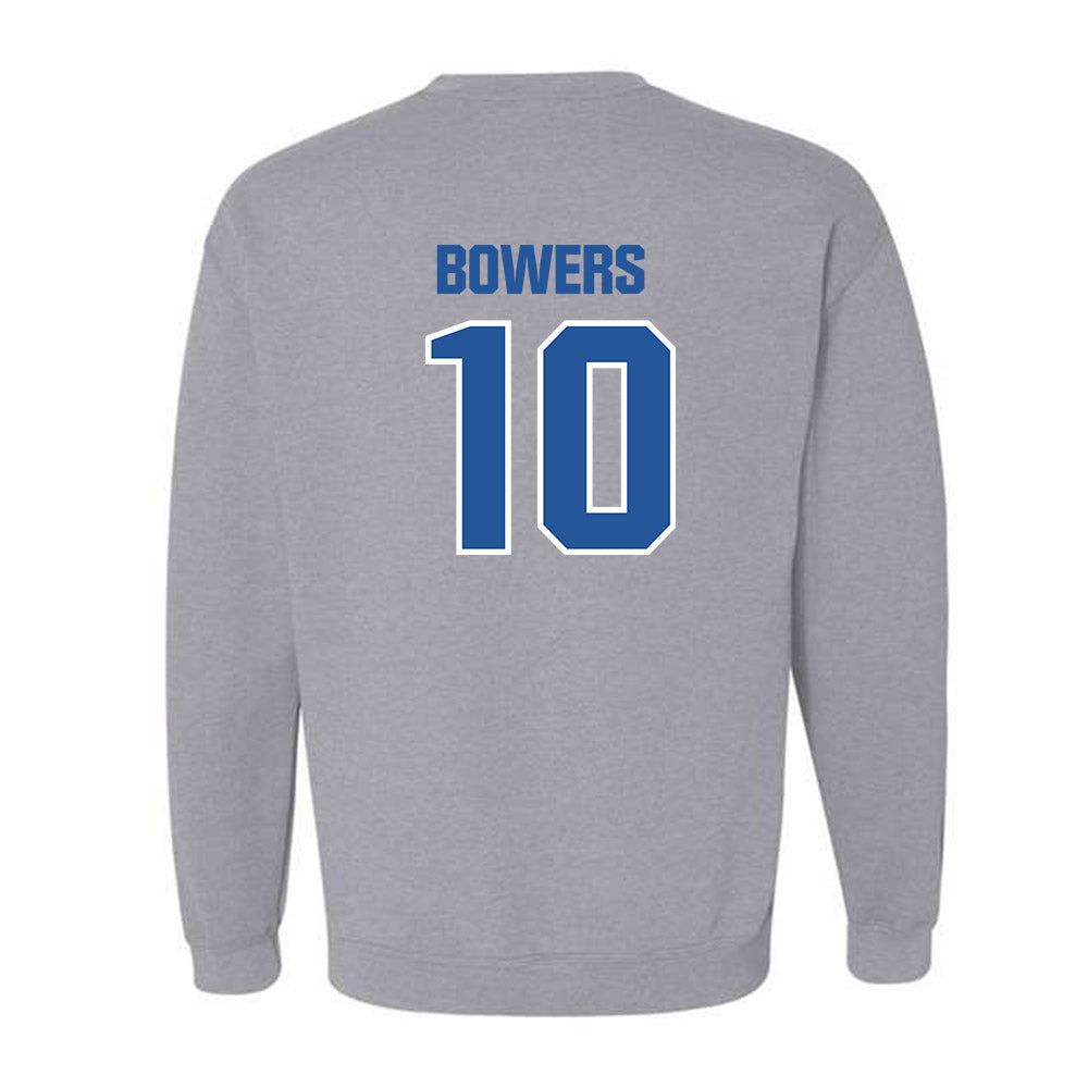 Hampton - NCAA Women's Basketball : Jeniya Bowers - Classic Shersey Crewneck Sweatshirt-1