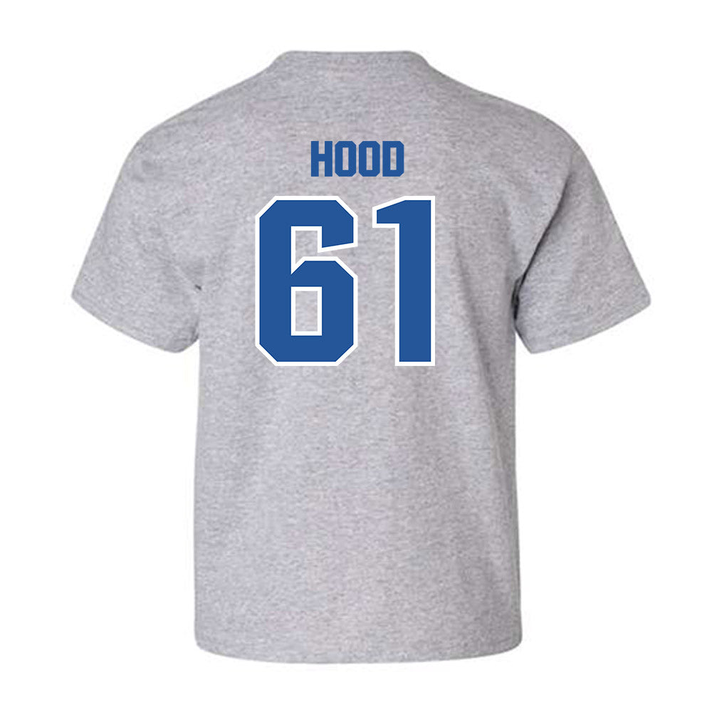 Hampton - NCAA Football : Christian Hood - Classic Shersey Youth T-Shirt-1