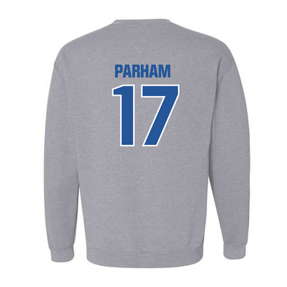 Hampton - NCAA Men's Lacrosse : Owen Parham - Classic Shersey Crewneck Sweatshirt-1