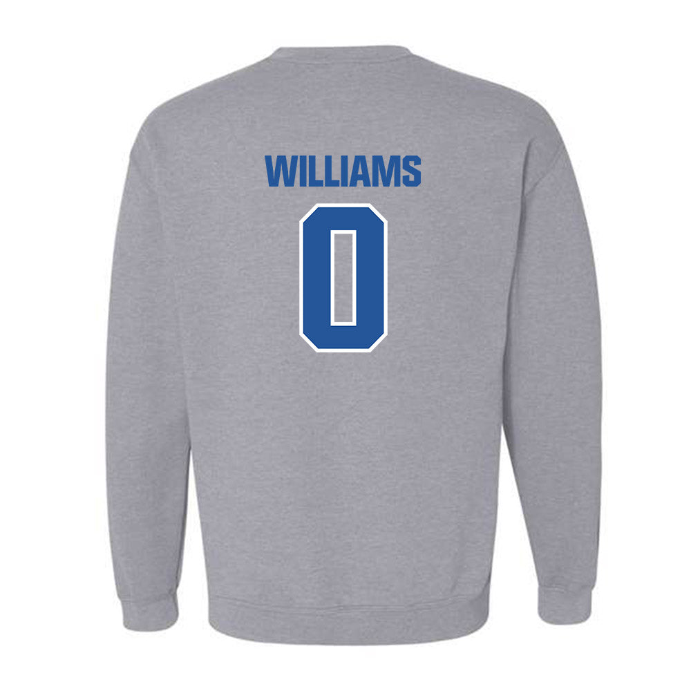 Hampton - NCAA Men's Basketball : Kody Williams - Classic Shersey Crewneck Sweatshirt-1