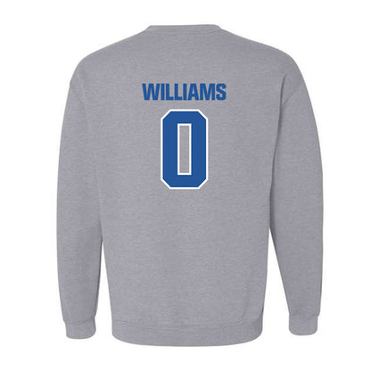 Hampton - NCAA Men's Basketball : Kody Williams - Classic Shersey Crewneck Sweatshirt-1
