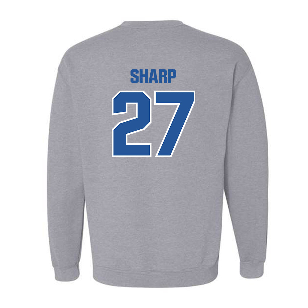 Hampton - NCAA Football : Larrell Sharp - Classic Shersey Crewneck Sweatshirt-1