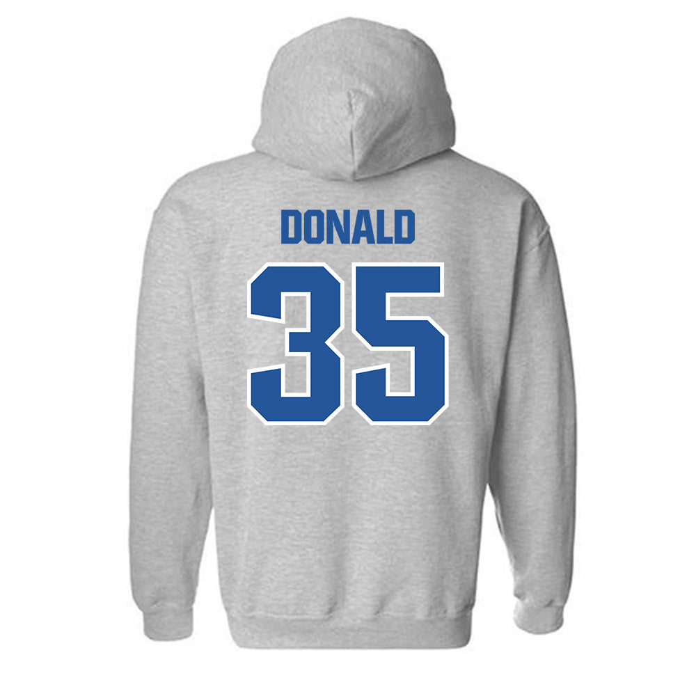 Hampton - NCAA Football : Kam Donald - Classic Shersey Hooded Sweatshirt-1