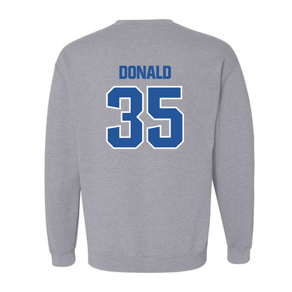 Hampton - NCAA Football : Kam Donald - Classic Shersey Crewneck Sweatshirt-1