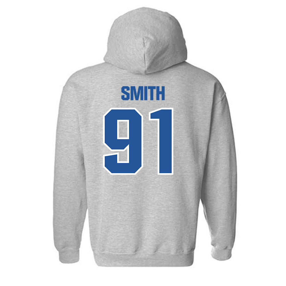 Hampton - NCAA Men's Lacrosse : Ari Smith - Classic Shersey Hooded Sweatshirt-1