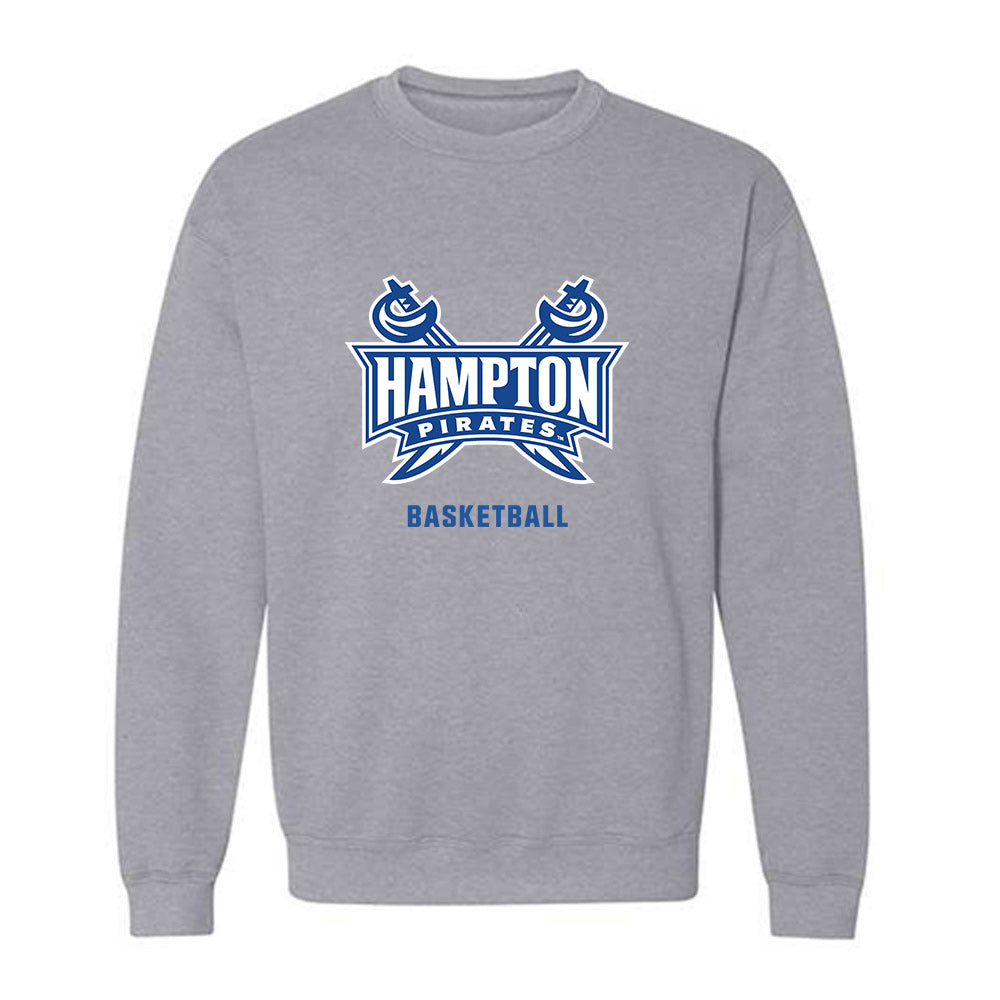 Hampton - NCAA Men's Basketball : Kody Williams - Classic Shersey Crewneck Sweatshirt-0