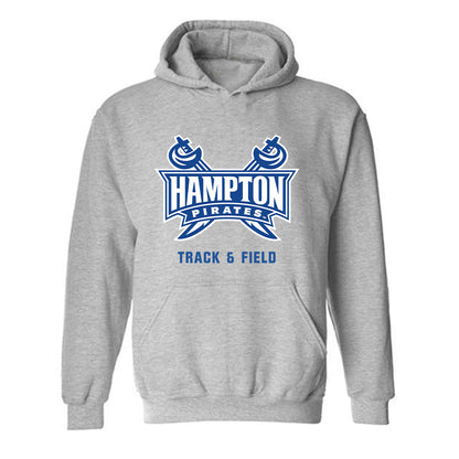 Hampton - NCAA Women's Track & Field : Arriah Gilmer - Classic Shersey Hooded Sweatshirt-0