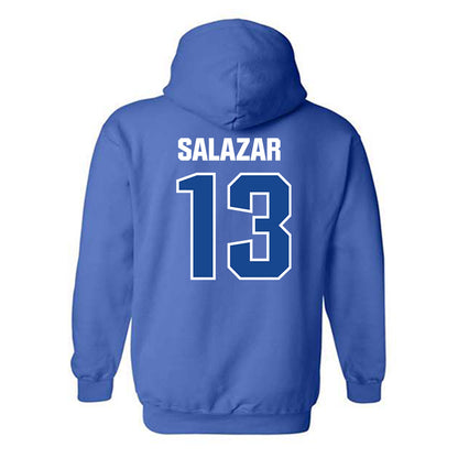 Hampton - NCAA Softball : Violet Salazar - Classic Shersey Hooded Sweatshirt-1