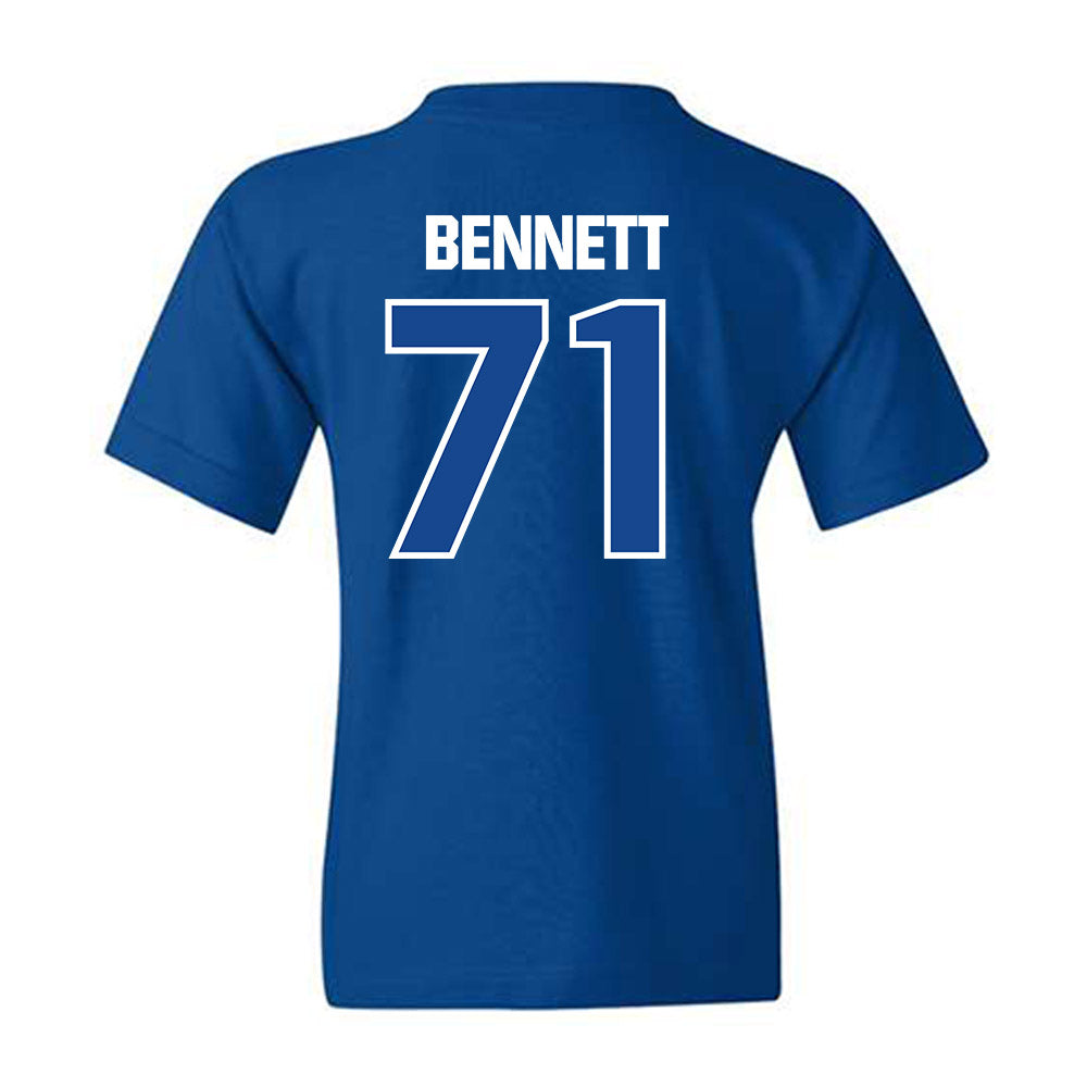 Hampton - NCAA Football : Gavin Bennett - Classic Shersey Youth T-Shirt-1
