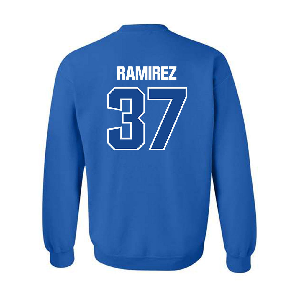 Hampton - NCAA Football : Bryan Ramirez - Classic Shersey Crewneck Sweatshirt-1