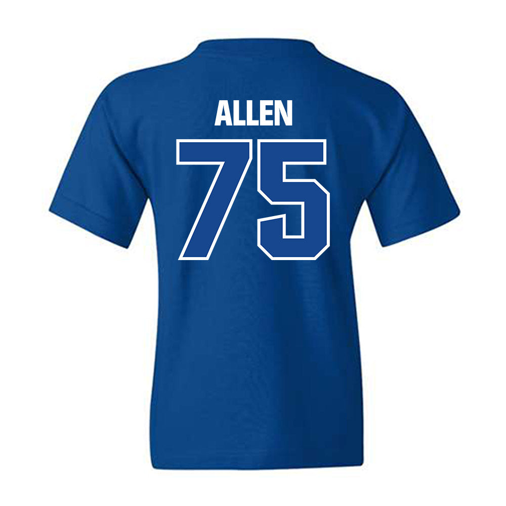 Hampton - NCAA Football : Omari Allen - Classic Shersey Youth T-Shirt-1