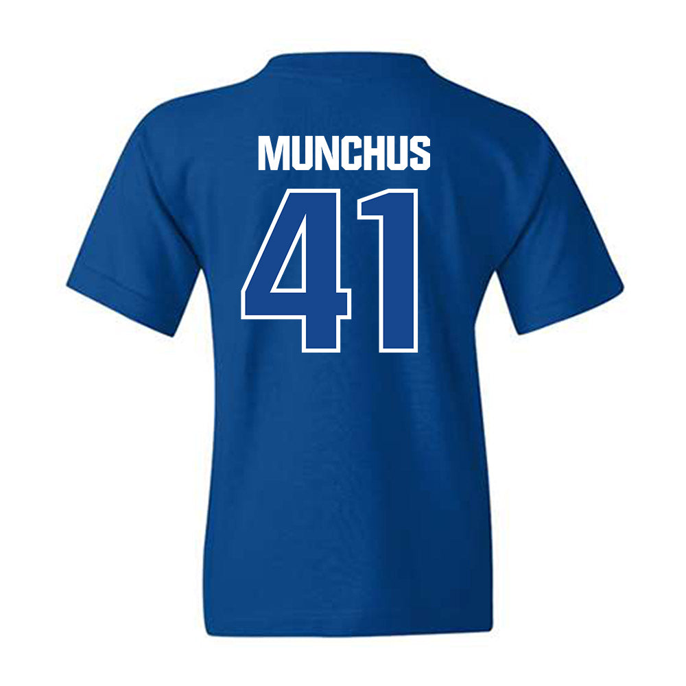 Hampton - NCAA Men's Lacrosse : Davis Munchus - Classic Shersey Youth T-Shirt-1