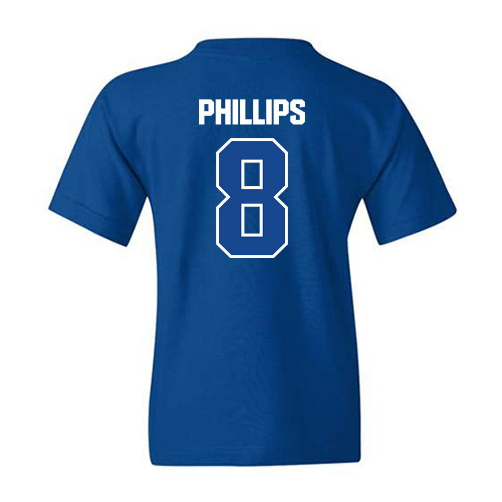 Hampton - NCAA Football : Andre Phillips - Classic Shersey Youth T-Shirt-1
