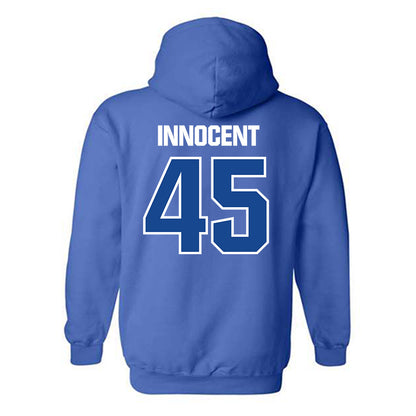 Hampton - NCAA Football : Mcowens Innocent - Classic Shersey Hooded Sweatshirt-1